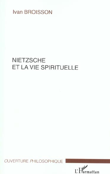 Nietzsche et la vie spirituelle