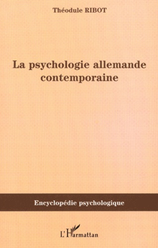 La psychologie allemande contemporaine