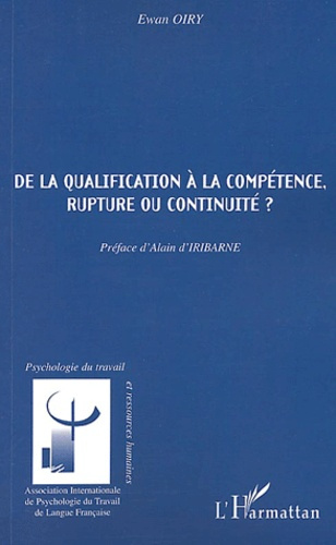 De la qualification à la compétence, rupture ou continuité ?
