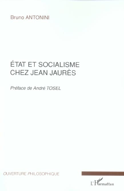 Etat et socialisme chez Jean Jaurès