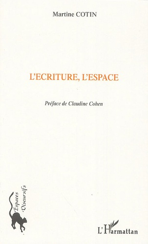 L'écriture, l'espace