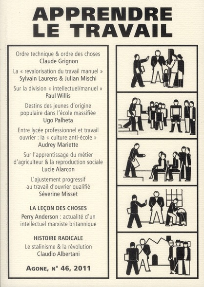 Agone N° 46, 2011 : Apprendre le travail