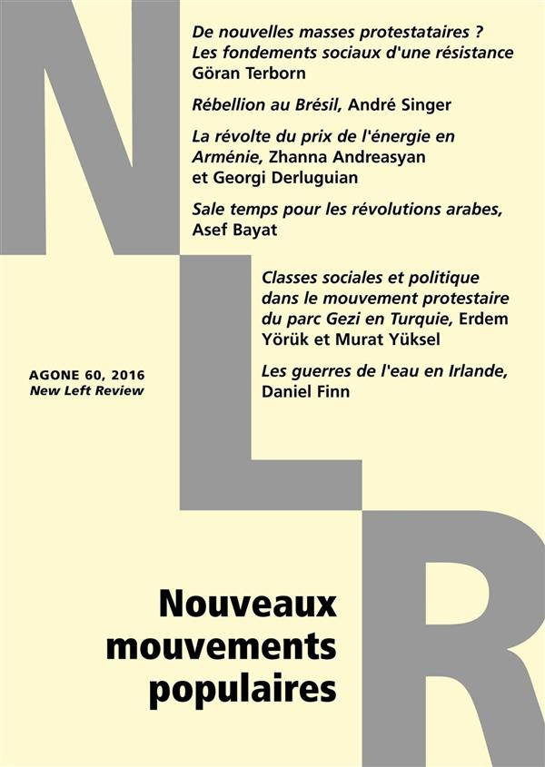 Agone N° 60, 2016 : Nouvelles masses, nouveaux mouvements ?