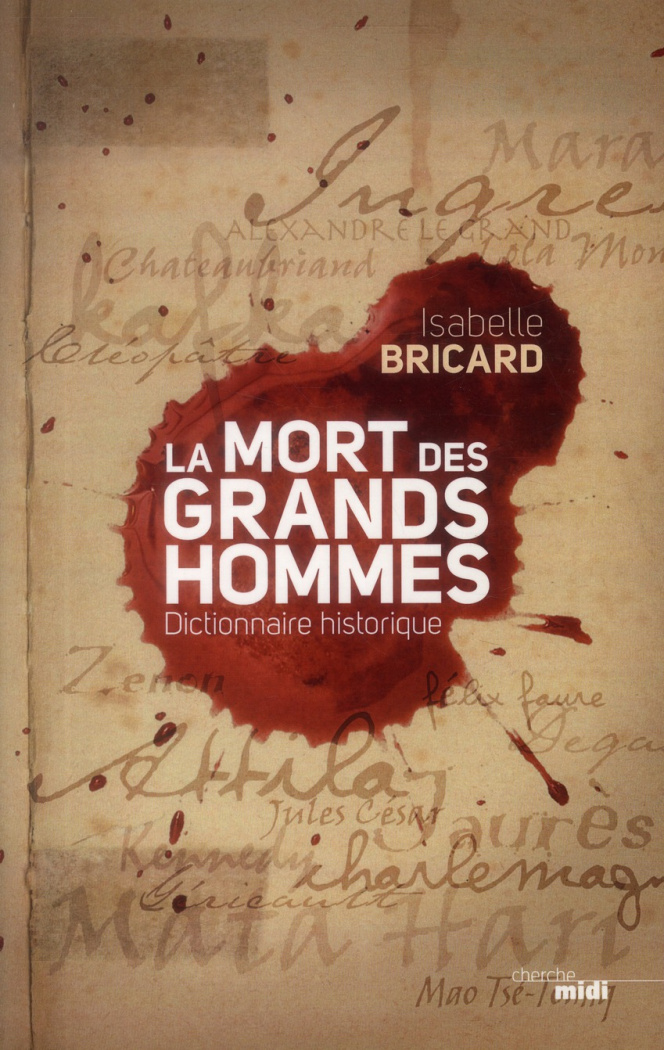 La mort des grands hommes. Dictionnaire historique