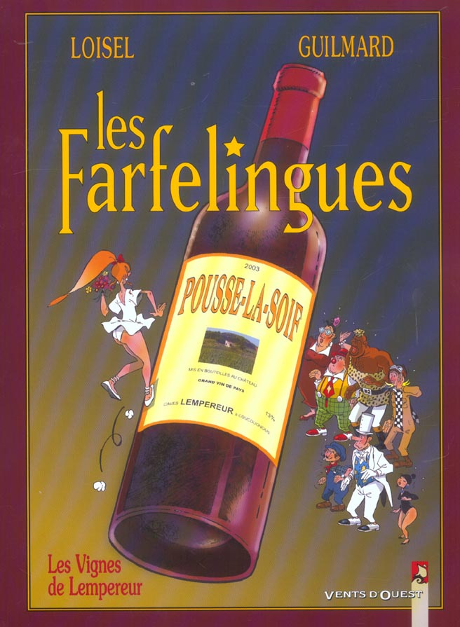Les Farfelingues Tome 3 : Les vignes de Lempereur