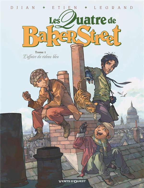 Les Quatre de Baker Street Tome 1 : L'Affaire du rideau bleu. Opération spéciale BD Jeunesse : 1 min