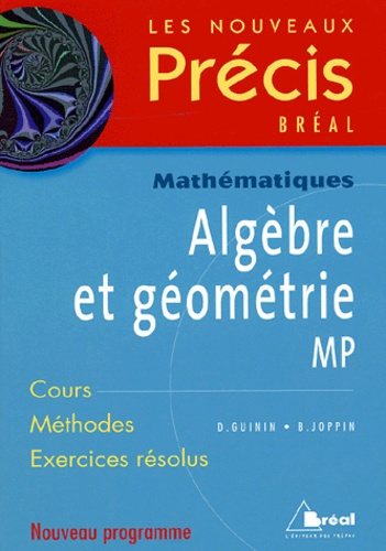Algèbre et géométrie MP