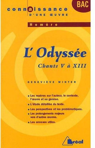 L'Odyssée, Homère. Chants V à XIII