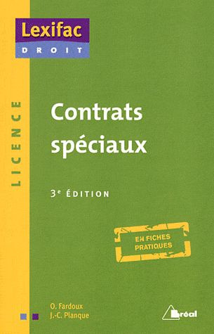 Contrats spéciaux. 3e édition
