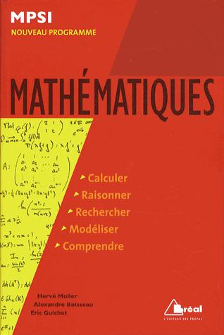 Mathématiques MSPI. Edition 2013