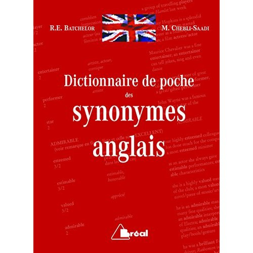 Dictionnaire de poche des synonymes anglais