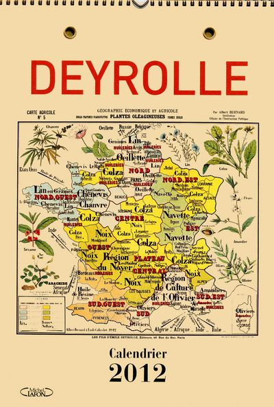 CALENDRIER DEYROLLE 2012