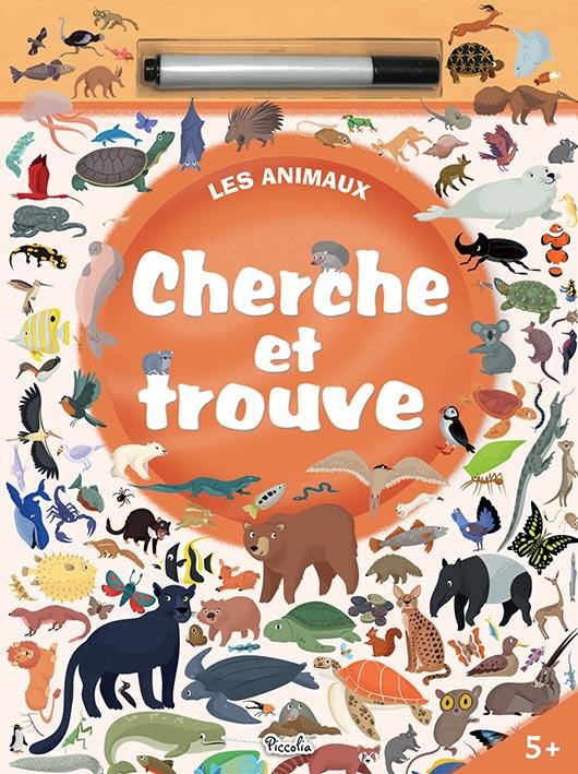 Les animaux. Avec un feutre effaçable
