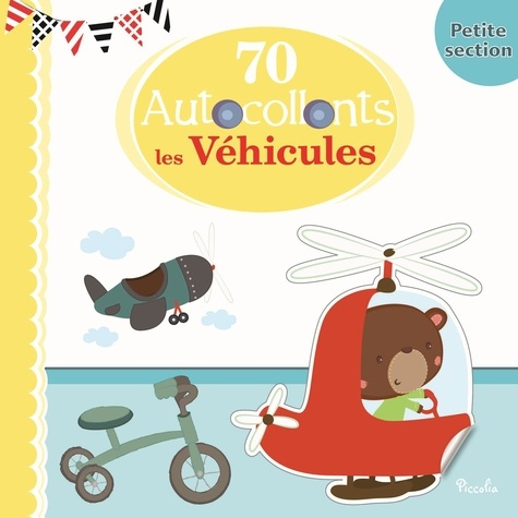 70 autocollants Les véhicules