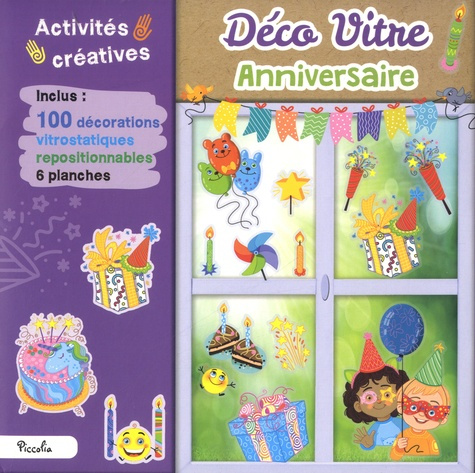 Déco vitres anniversaire