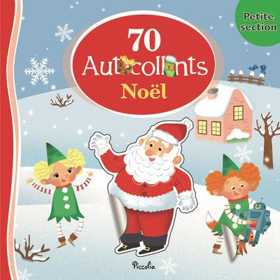 70 autocollants de Noël
