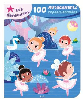 Les danseuses. 100 autocollants repositionnables