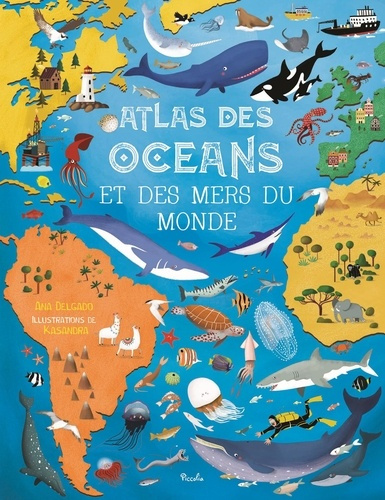 Atlas des océans et des mers du monde