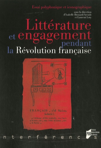 Littérature et engagement pendant la Révolution française