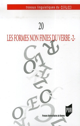 Les formes non finies du verbe. Tome 2