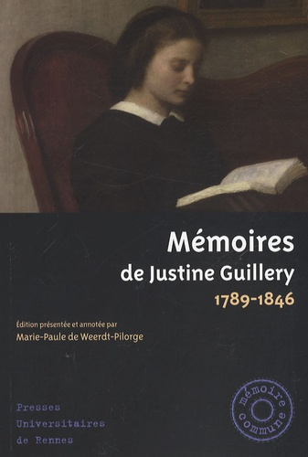 Mémoires de Justine Guillery. 1789-1846