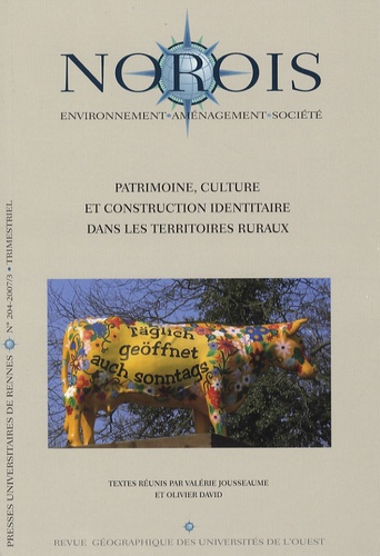 Norois N° 204 : Patrimoine, culture et construction identitaire dans les territoires ruraux