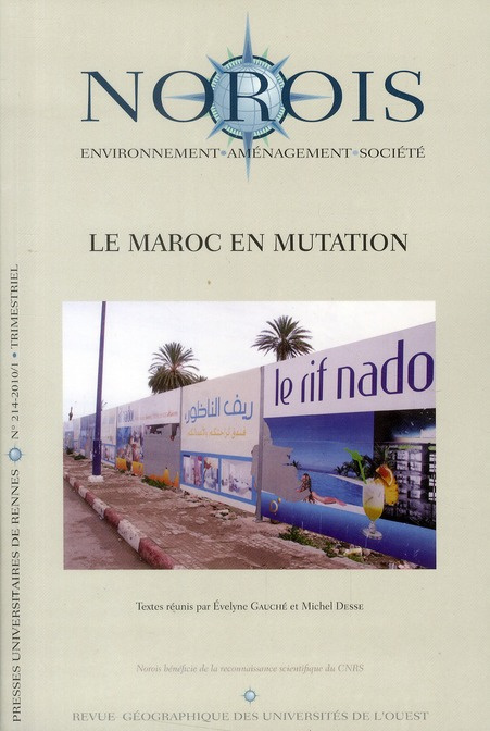 Norois N° 214, 2010/1 : Le Maroc en mutation