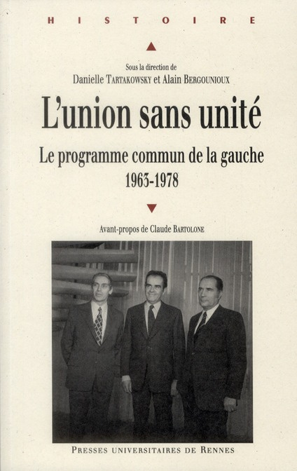 L'union sans unité. Le programme commun de la gauche