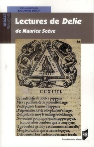 Lectures de Délie. Maurice Scève