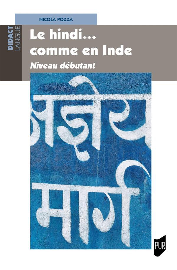 Le hindi... comme en Inde. Niveau débutant
