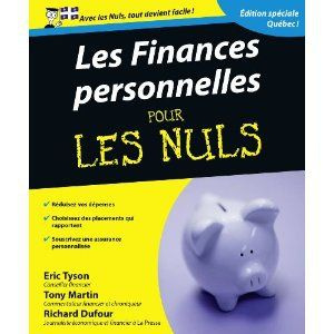 Finances personnellesp our les nuls ed. spéciale quebec