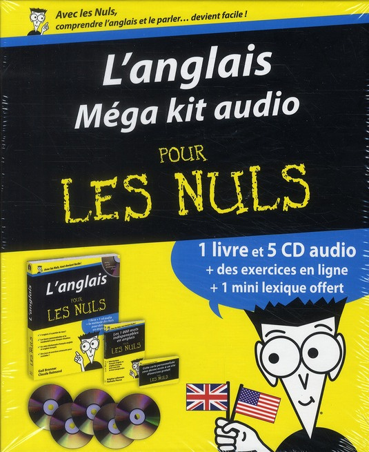 L'anglais Mega kit audio pour les nuls. Avec 5 CD audio