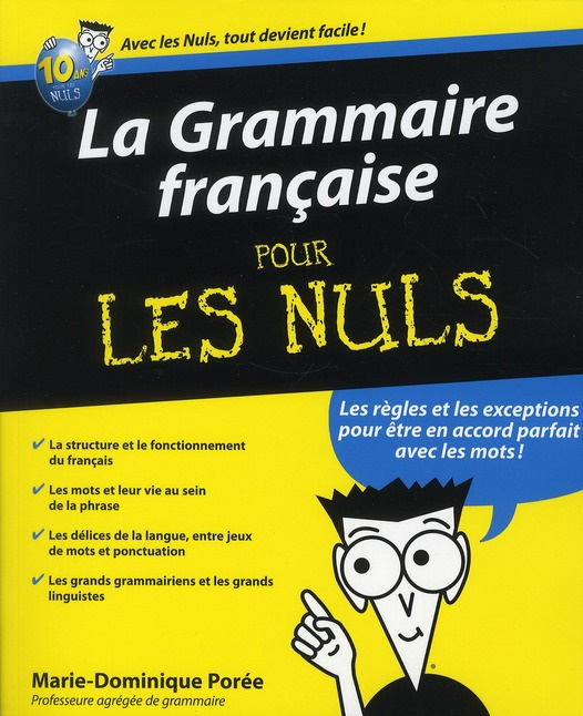 La Grammaire française pour les Nuls