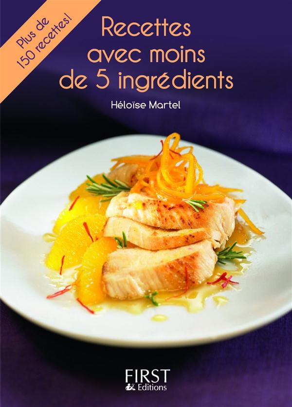 Recettes avec moins de 5 ingrédients
