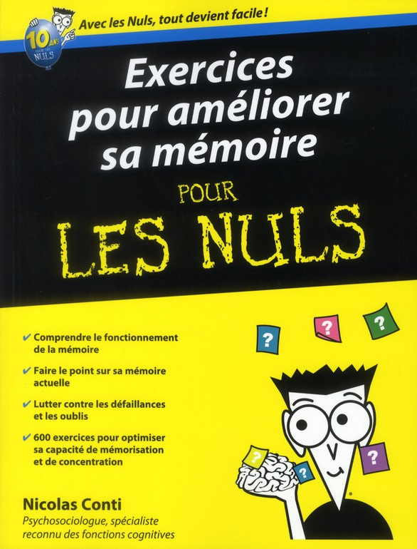 Exercices pour améliorer sa mémoire pour les nuls