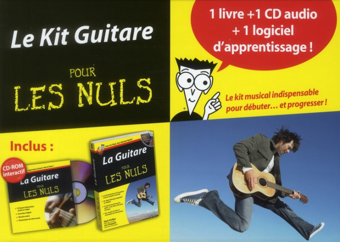 Le Kit Guitare pour les nuls. Avec 1 CD-ROM   1 CD AUDIO