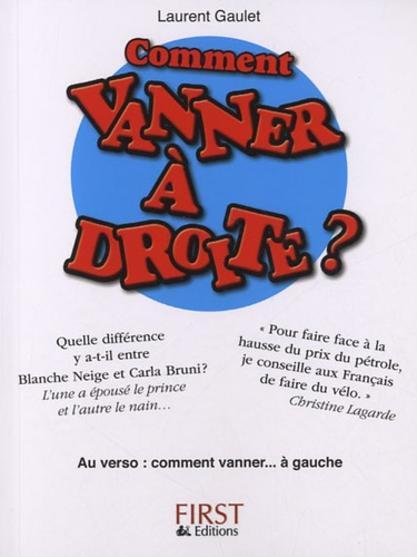 Comment vanner à droite/à gauche ?