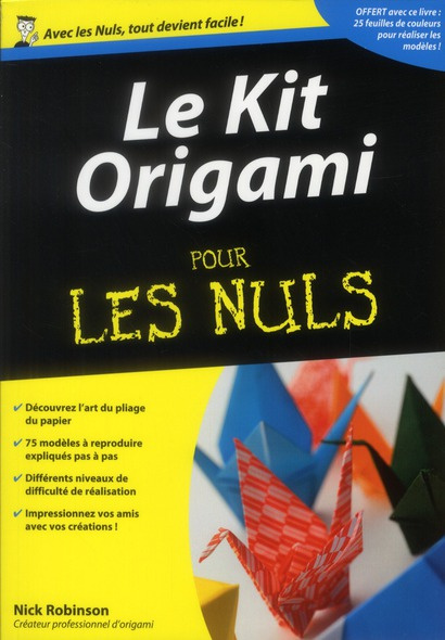 Le kit origami pour les nuls