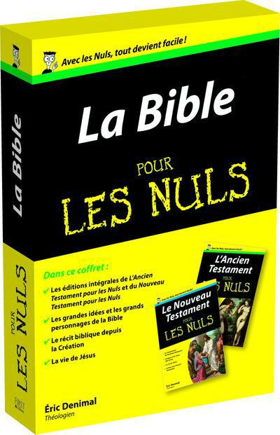 La Bible pour les nuls. 2 volumes, L'ancien testament ; Le nouveau testament
