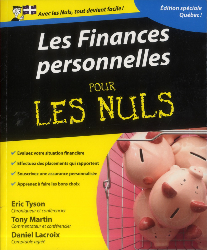 Finances personnelles édition quebecoise pour les nuls 2ED
