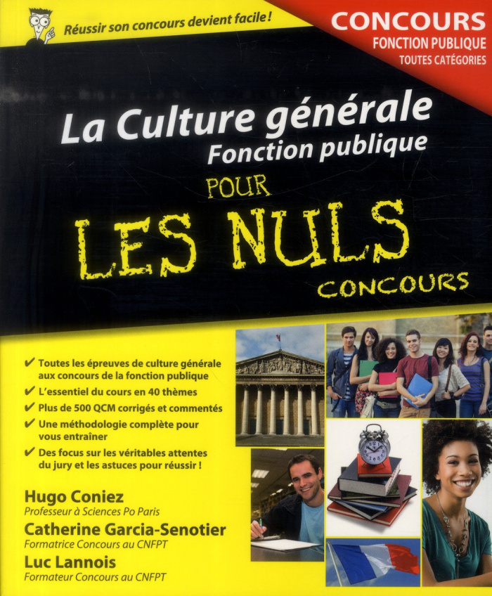 La culture générale fonction publique pour les nuls. Concours