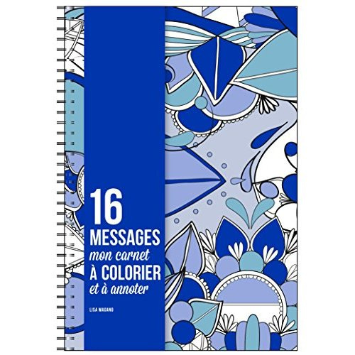 Mon carnet de messages optimistes à colorier