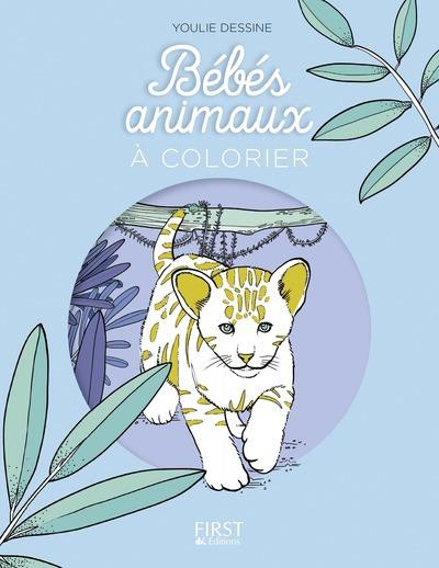 Bébés animaux à colorier