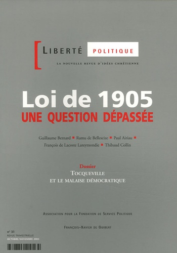 Liberté politique N° 31, Octobre/Novembre 2005