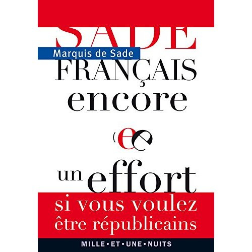 Français, encore un effort si vous voulez être républicains...