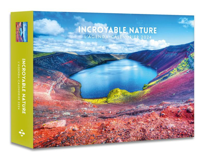 L'agenda-calendrier incroyable nature. Edition 2024