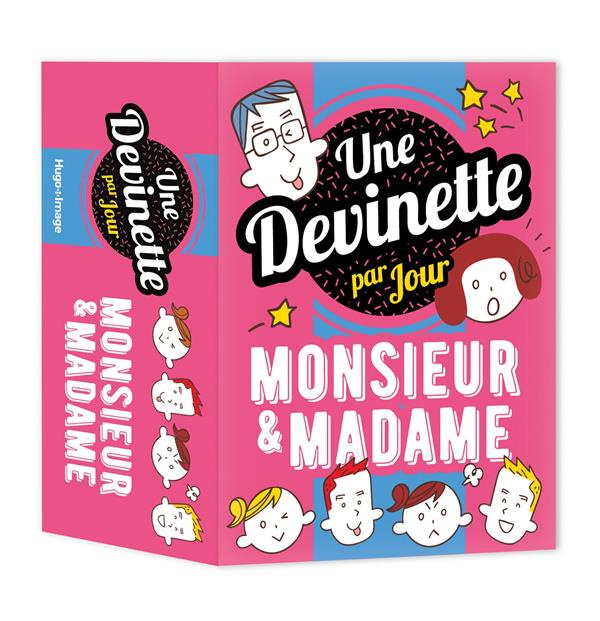 Une devinette Monsieur Madame par jour. Edition 2024