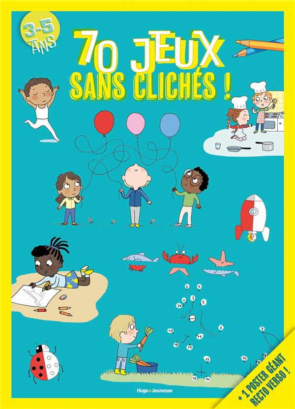 70 jeux sans clichés ! Avec 1 poster géant recto verso !