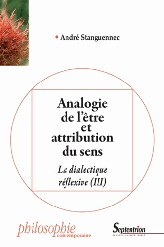 La dialectique réflexive. Tome 3, Analogie de l'être et attribution du sens