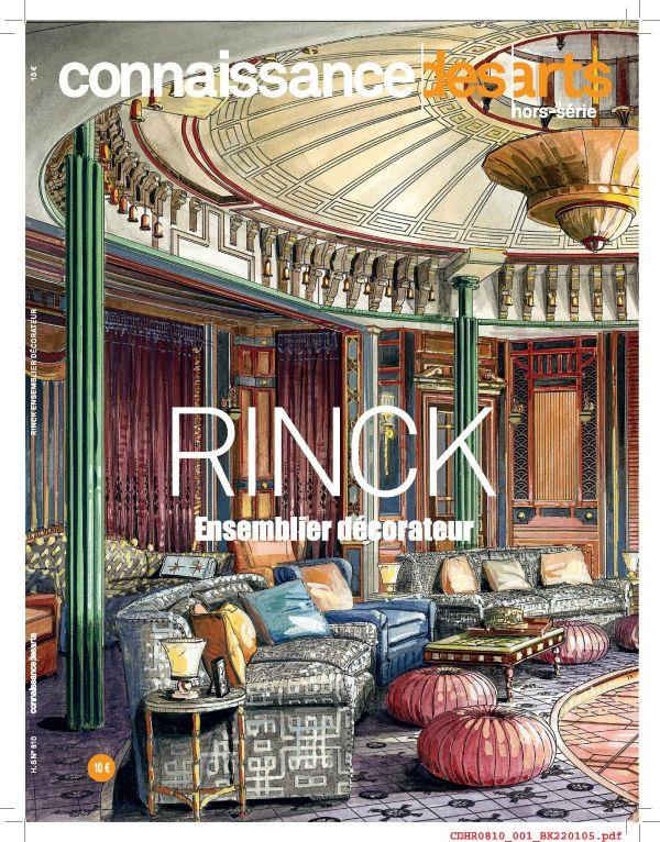 Connaissance des Arts Hors-série N° 810 : Rinck. Ensemblier décorateur